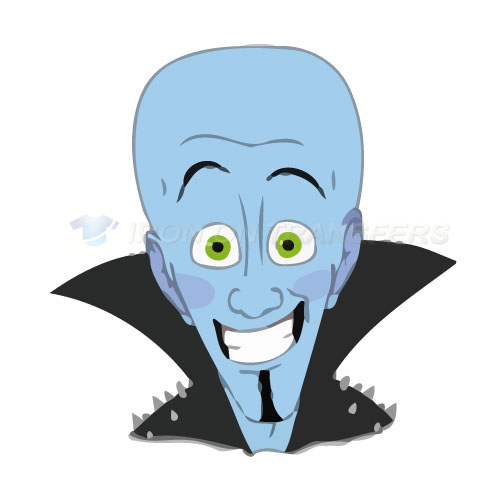 Megamind Iron-on Stickers (Heat Transfers)NO.3392